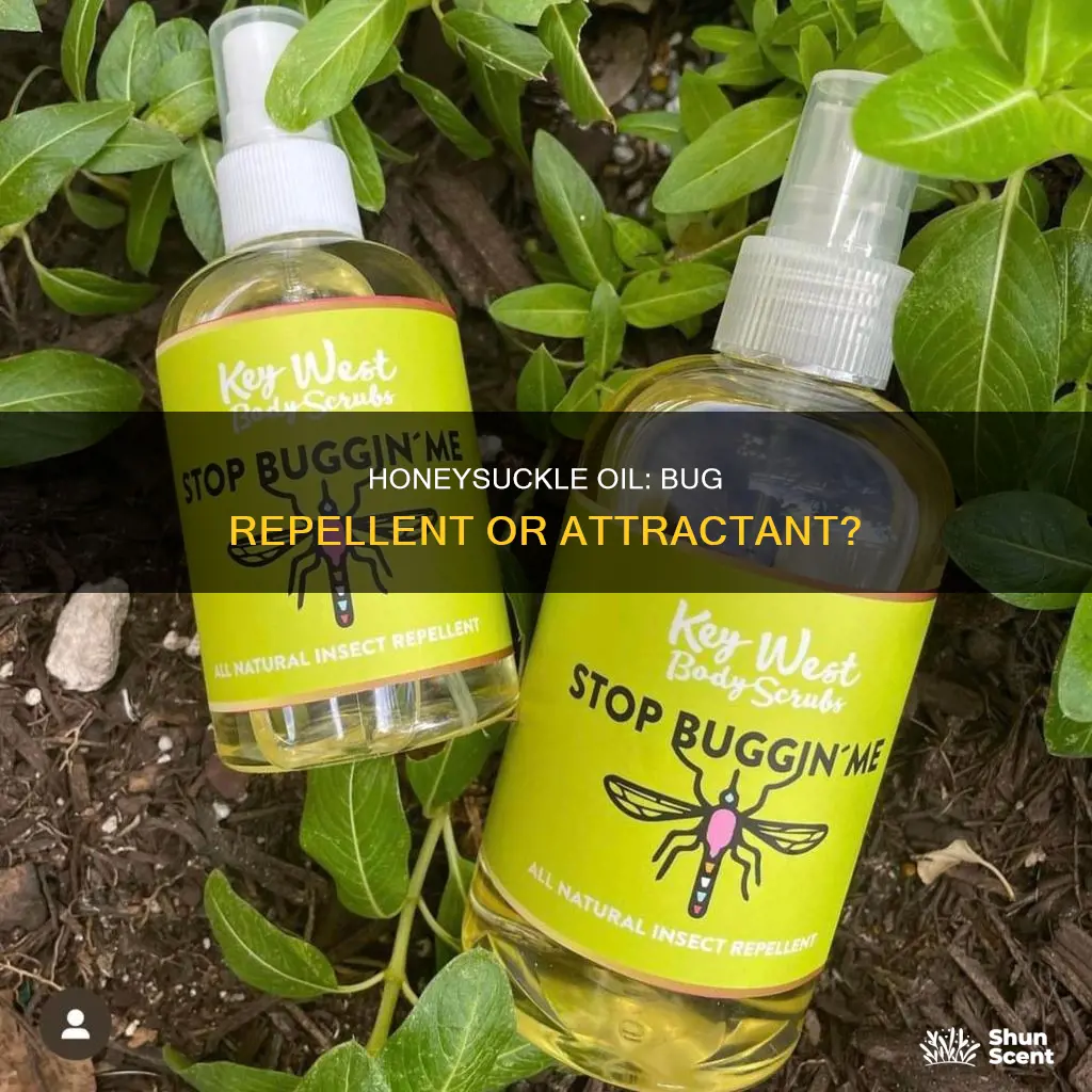 will honey suckle fragrance oil repel bugs