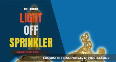 Incense and Sprinklers: A Dangerous Combination?