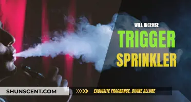 Incense and Sprinklers: A Dangerous Combination?