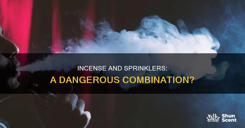 will incense trigger sprinkler