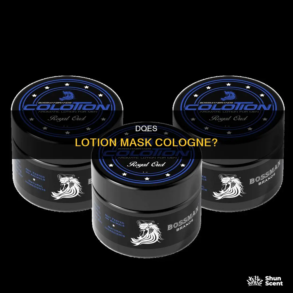 will lotion mask cologne