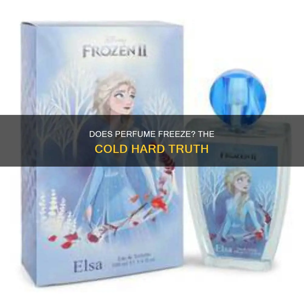 will perfume cologne freeze