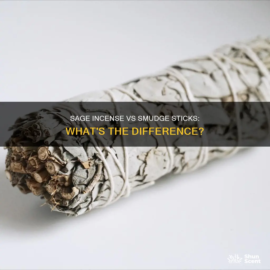 will sage incense work insteas of smudge sticks