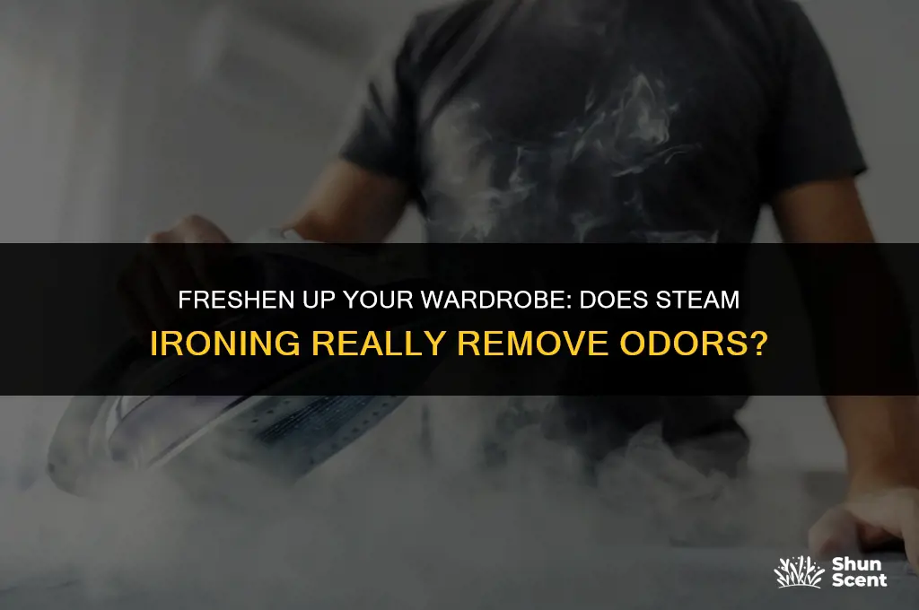 will steam ironing my shirt get rid of odors