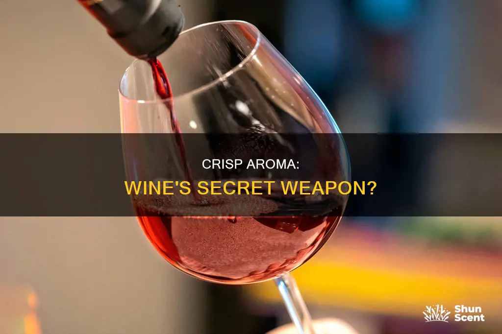 would crisp be a aroma descriptor of wine