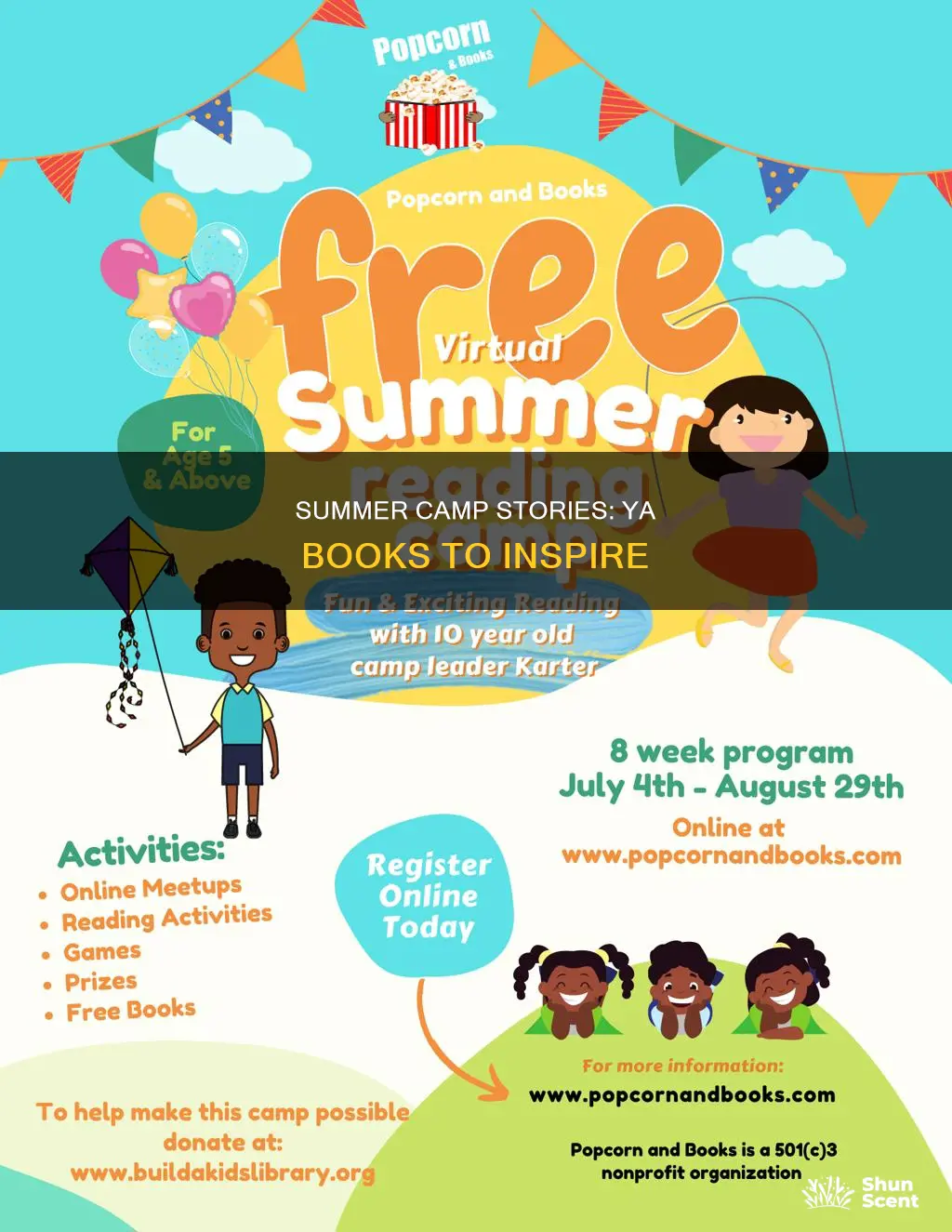 ya books about summer camp incense